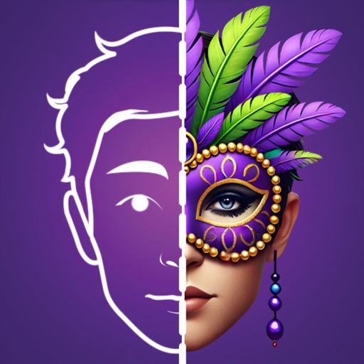 Mardi Gras AI Face Swap